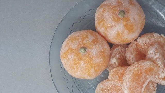 みかんの冷凍保存