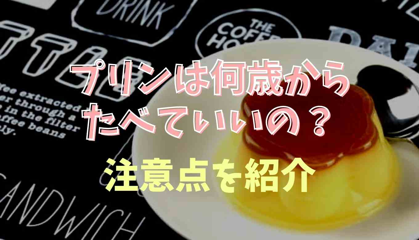 1歳 プリン 市販 おすすめ
