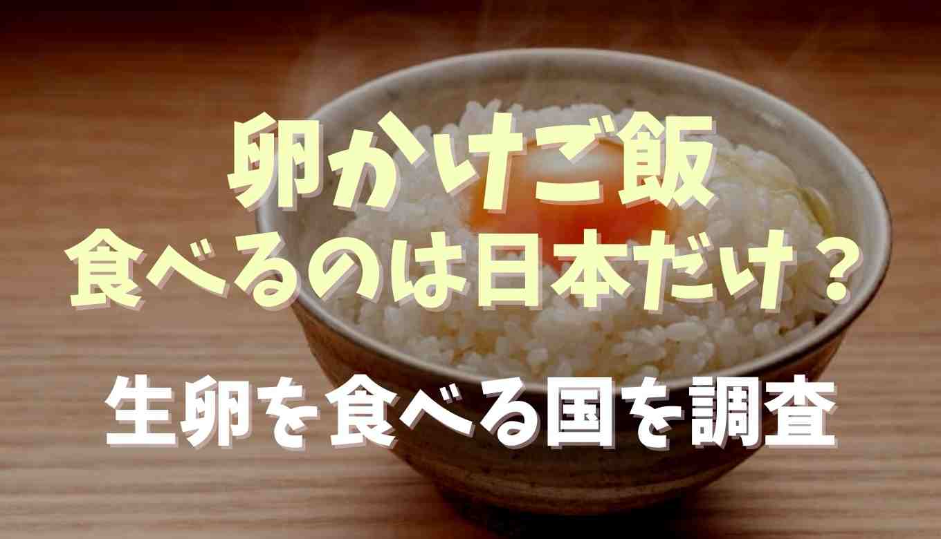 卵かけご飯 海外の反応