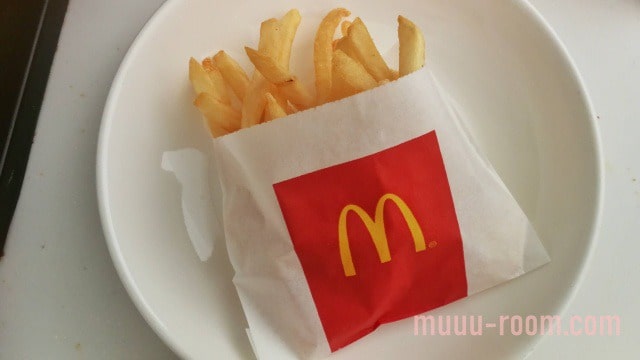 マックポテト 復活 電子レンジ