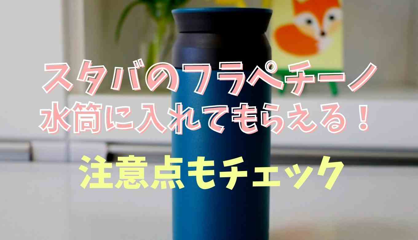 スタバ フラペチーノ 持ち帰り 容器