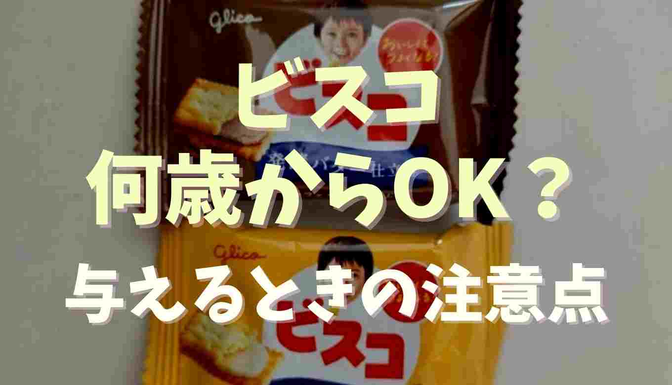 ビスコ 1歳 何 枚